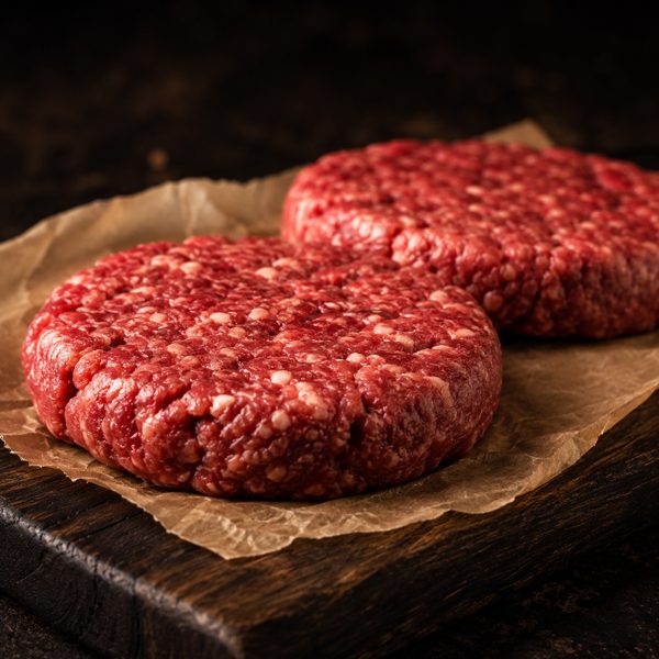 Premium steak burgers